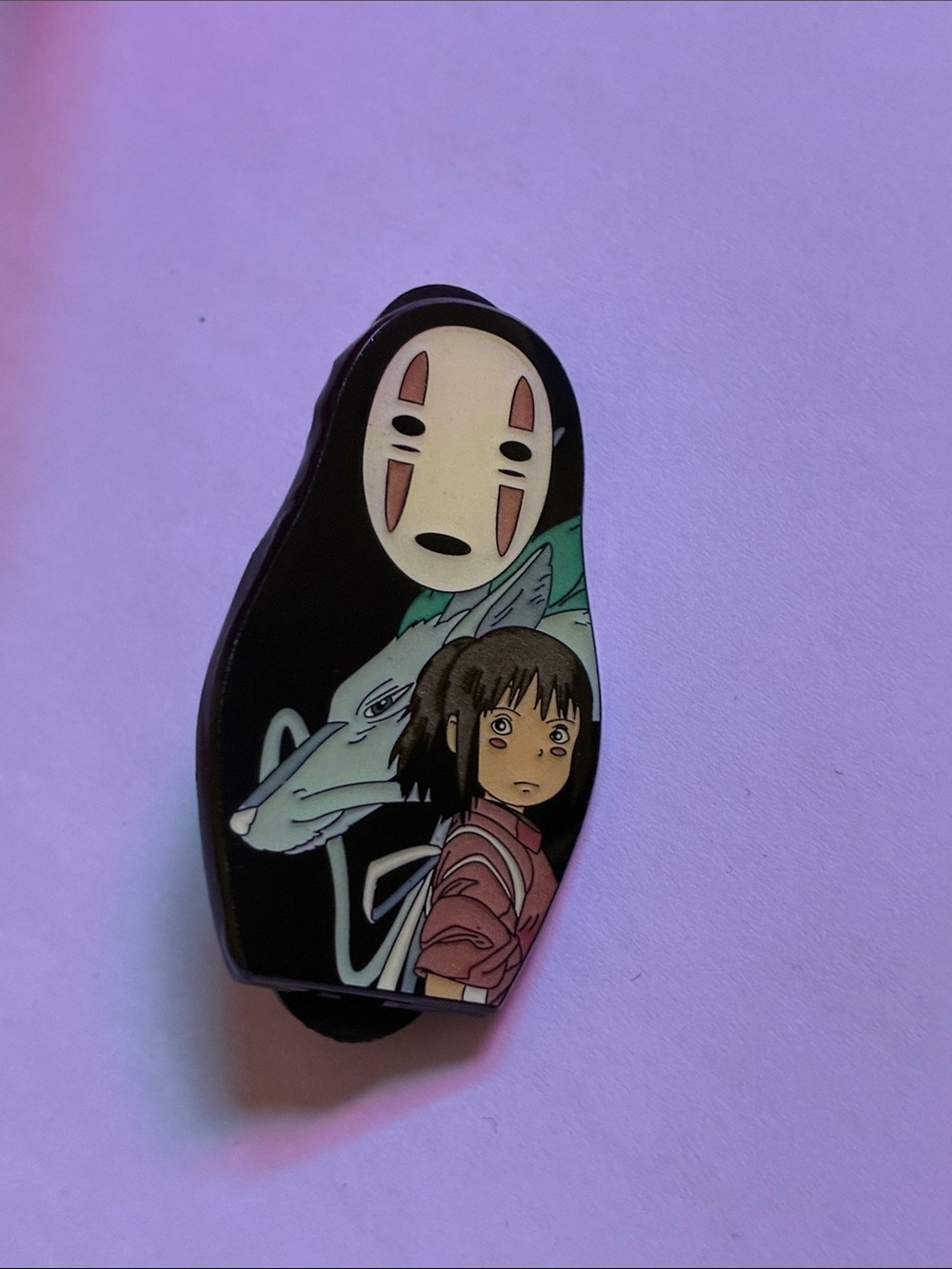 Spirited Away Studio Ghibli Enamel Pin Anime Gift NWOT Large Cute